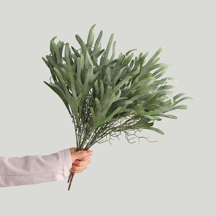 ACNITE(We cover U.S. import duties) – wholesale Artificial plant – Artificial Rosemary Fern leaves vase filler Faux succulent7