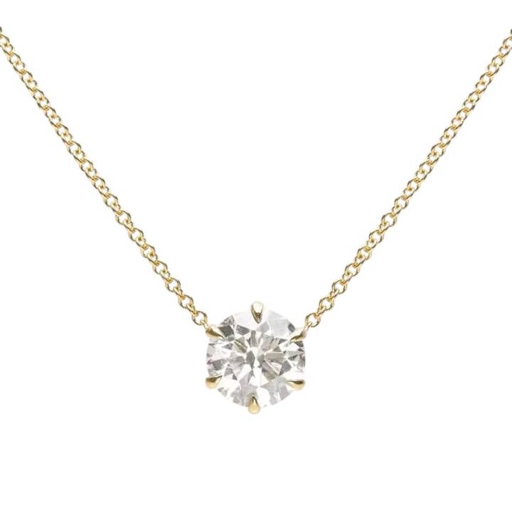 Collana "Salma", placcata in oro per la vendita all'ingrosso da parte di Vivaz - Fine Jewellery