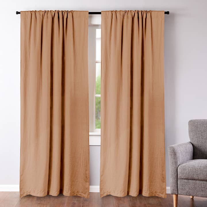 Levtex Home - Wholesale Curtain - Washed Linen Drape Panel | Set of 224