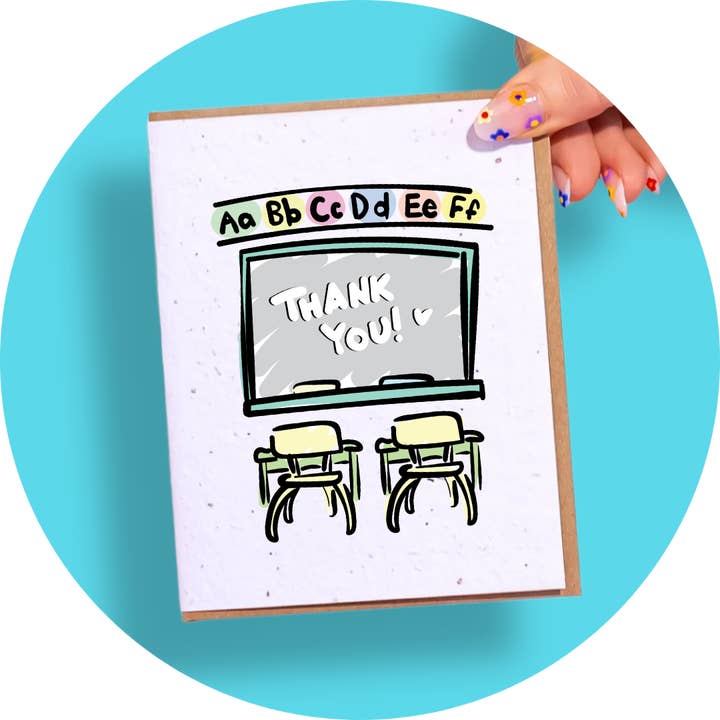 Merci Enseignant pour la vente par SowSweet Greetings Inc