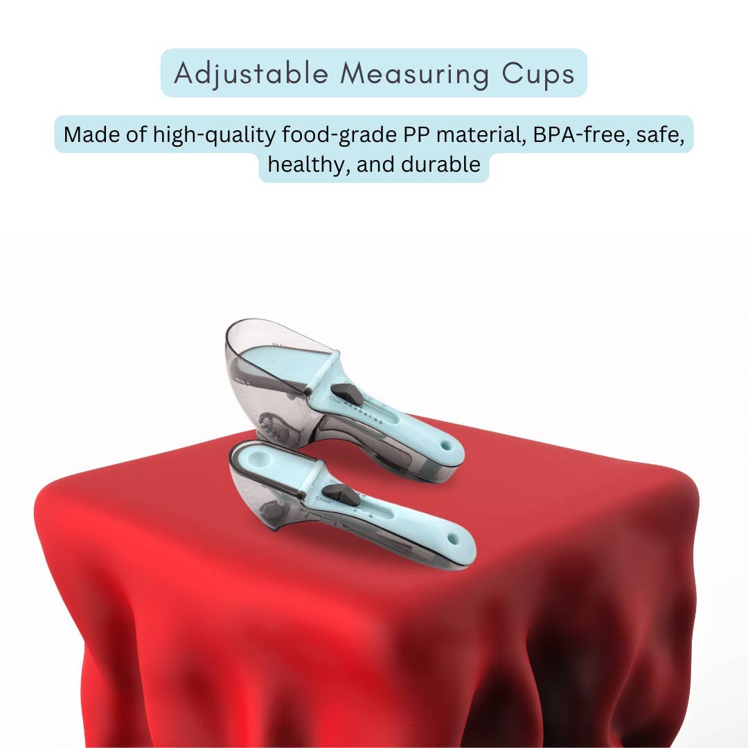 VIGOR – Großhandel Messbecher – Einstellbare Messbecher mit Magnet- und Edelstahl-Ölspray1