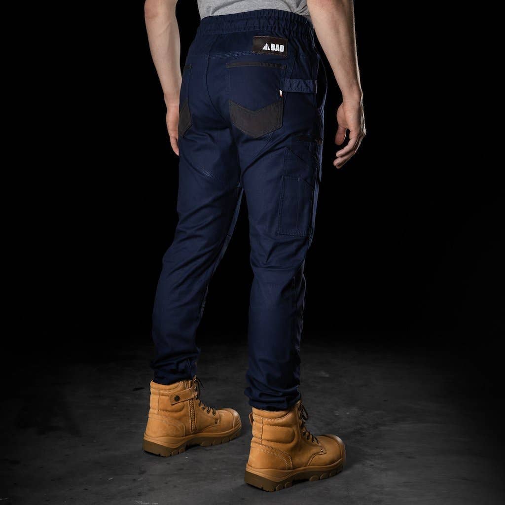 BAD WORKWEAR - Wholesale Pants - Men's - BAD SAVIOUR™ CUFFED ELASTIC WAIST WORK PANTS13