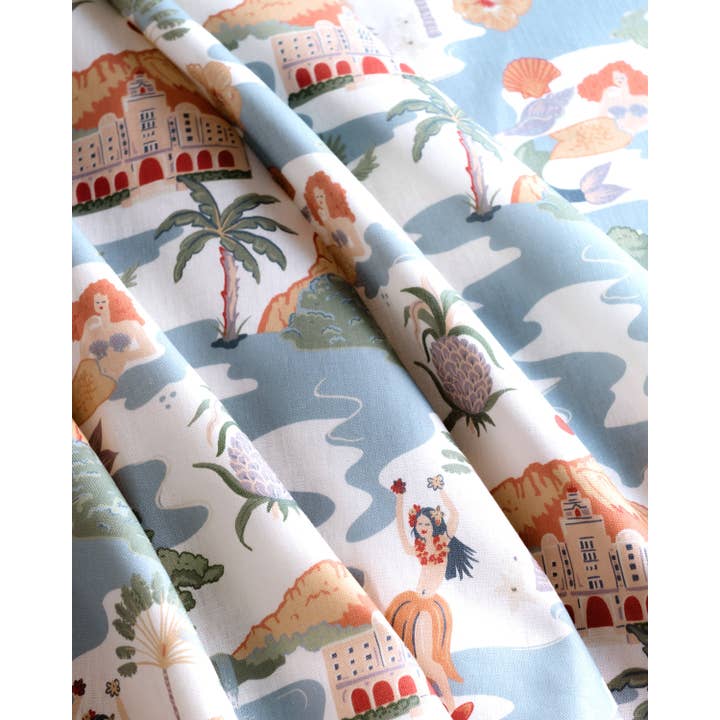 100% Linen In Mahalo Shell for wholesale by Wear the Walls