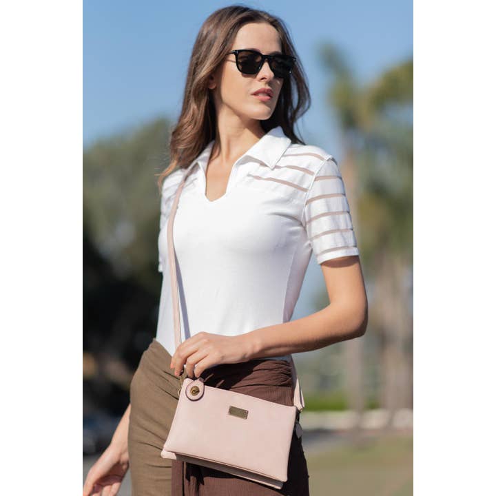 Liz Soto Handbags - Wholesale Crossbody Bag - Women's - Ella 3311 cross-body and wristlet