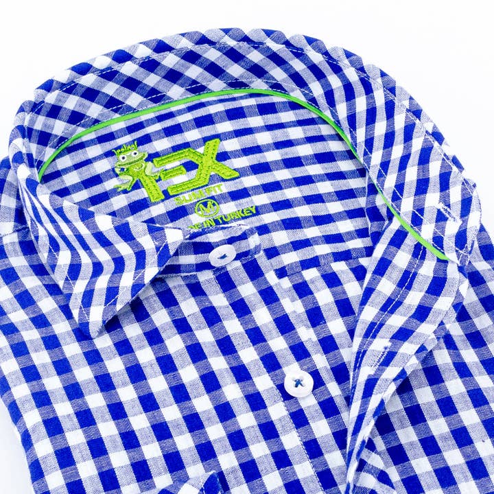 Harvard Yard FROG Linen Shirt - Navy Blue for wholesale on Faire2