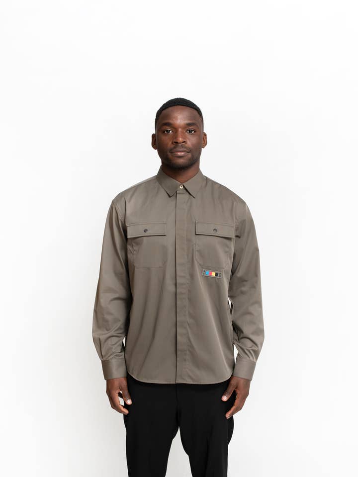 FLEURS SHIRT for wholesale by ASPETO