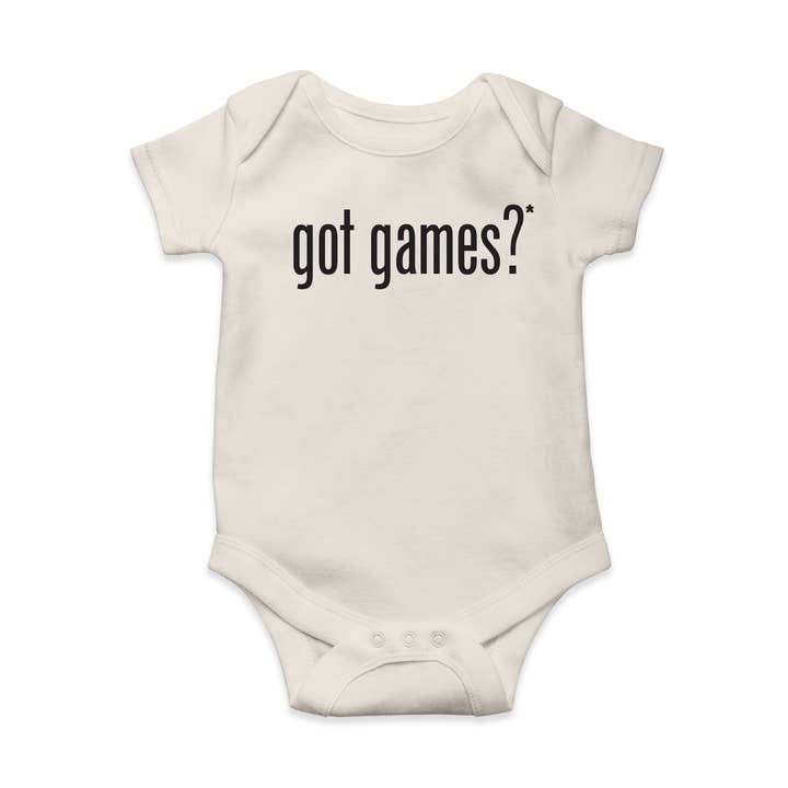 Fik spil? Baby Bodysuit for engroshandel hos Meeplings | Handmade in Berlin