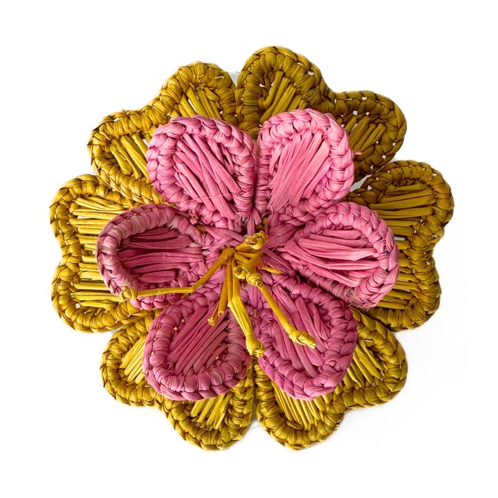 Felicia Iraca Napkin Ring - Straw Raffia Tableware for wholesale by Artett