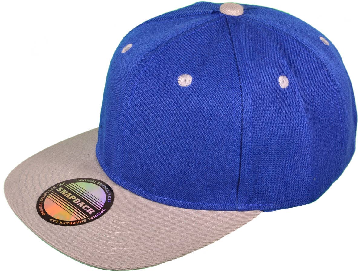 Buck Wholesale - Vente Casquette à visière plate – unisexe - Casquettes snapback unies à visière plate style vintage32