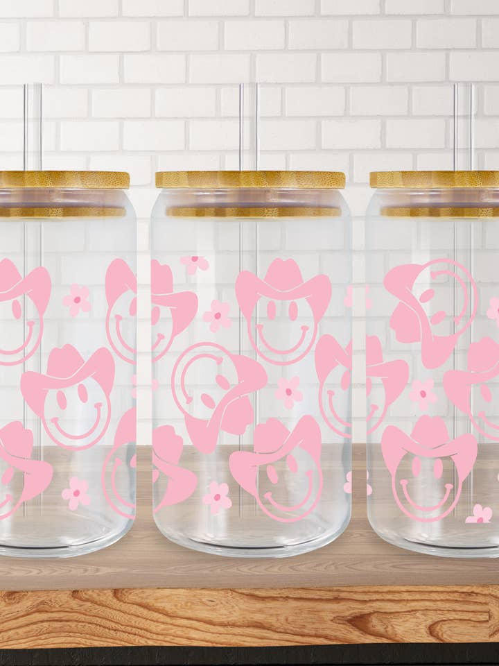 Pink Cowgirl- UV DTF WRAP for wholesale by Antisocial llc