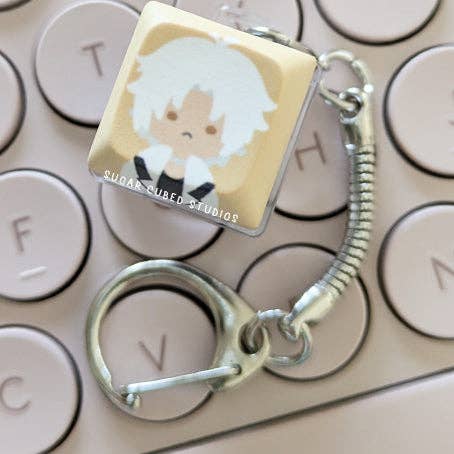 Thancred Waters - Fidget Keycap Nyckelring för wholesale av Sugar Cubed Studios