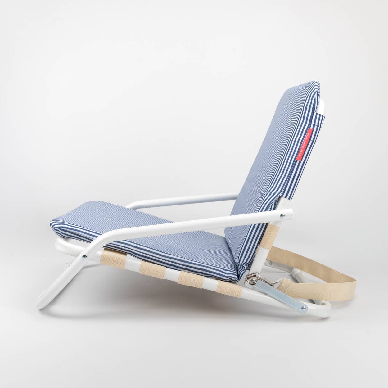 Flamingueo - Venta al por mayor Accesorio para la playa - Respaldo con rayas azul2