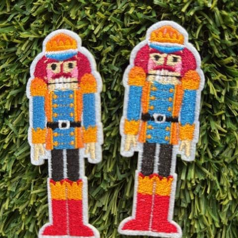 Eric Hill Designs, LLC - Wholesale Patch - Christmas Nutcracker Patch1