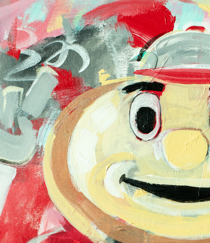 Brandon Art Co - Wholesale Art Print - Ohio State Buckeyes "Classic Brutus" by Brandon Thomas | Archival Giclee Fine Art Print1