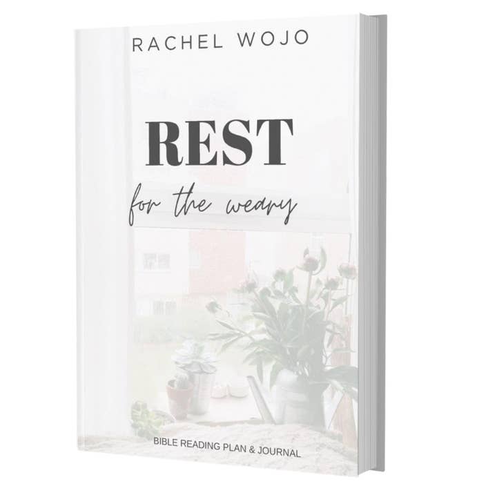 Rest for the Weary Bible Reading Plan & Journal PAPERBACK for wholesale by RachelWojo.com