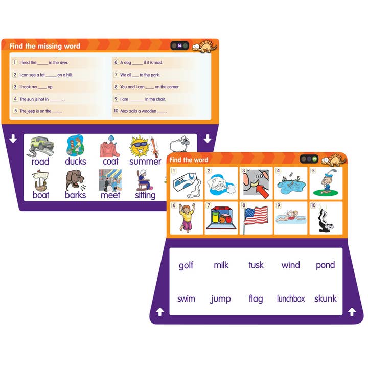 Discovery Toys - Wholesale Learning Cards - Kids & Baby - THINK IT THROUGH Learning Tiles READING Set3