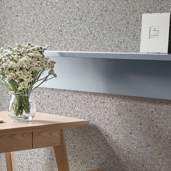 Modern Cork Embossed Wallpaper, Home Wall Decor, Aesthetic Wallpaper, Textured Wallcovering Non-Adhesive and Non-Peel and Stick for wholesale by Walloro Luxury Embossed Wallpaper