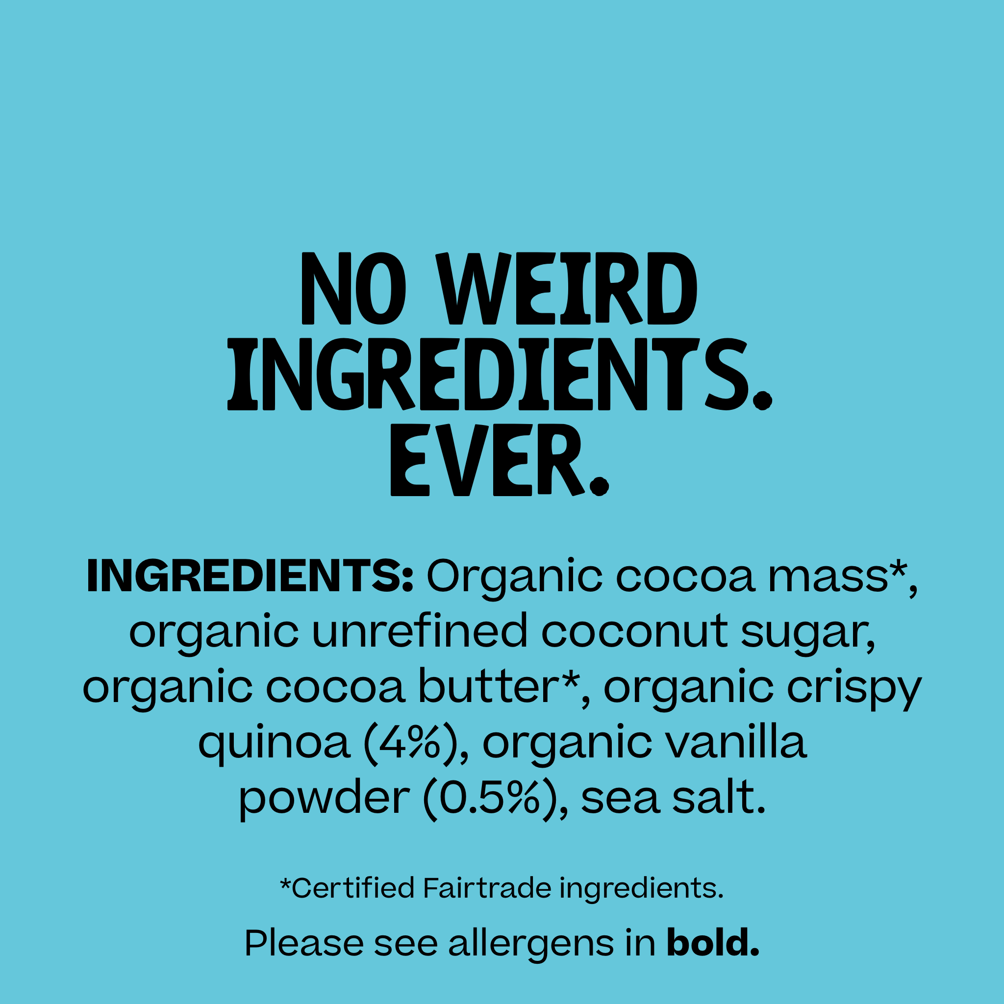 Hu – wholesale Chocolate bar – Hu Vanilla Crunch Dark Chocolate Bar - Box of 123