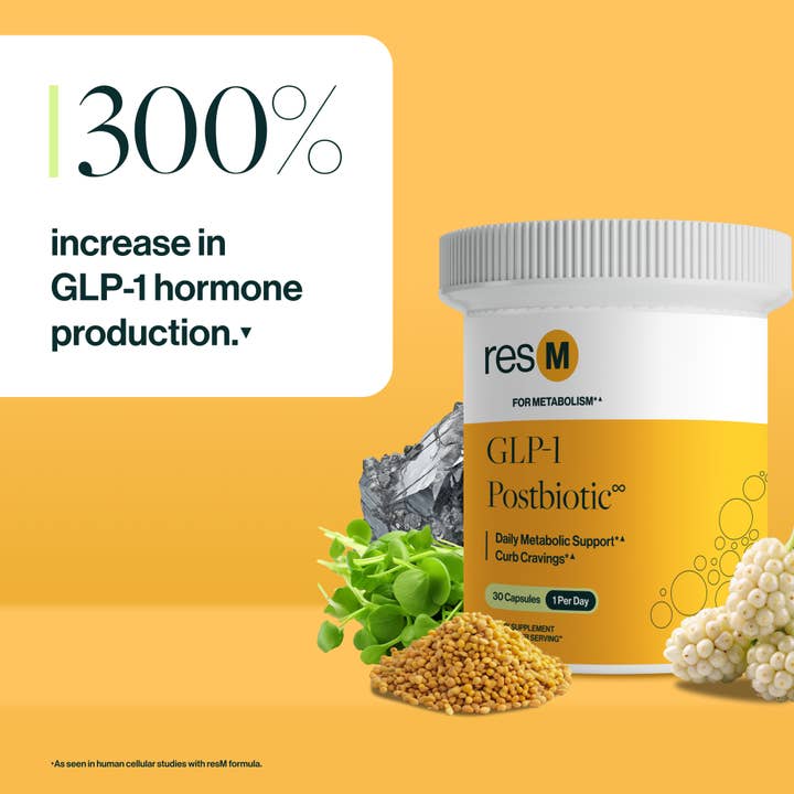 resbiotic - Venta al por mayor Suplementos/vitaminas para beber - resM™ GLP-1 Postbiótico2