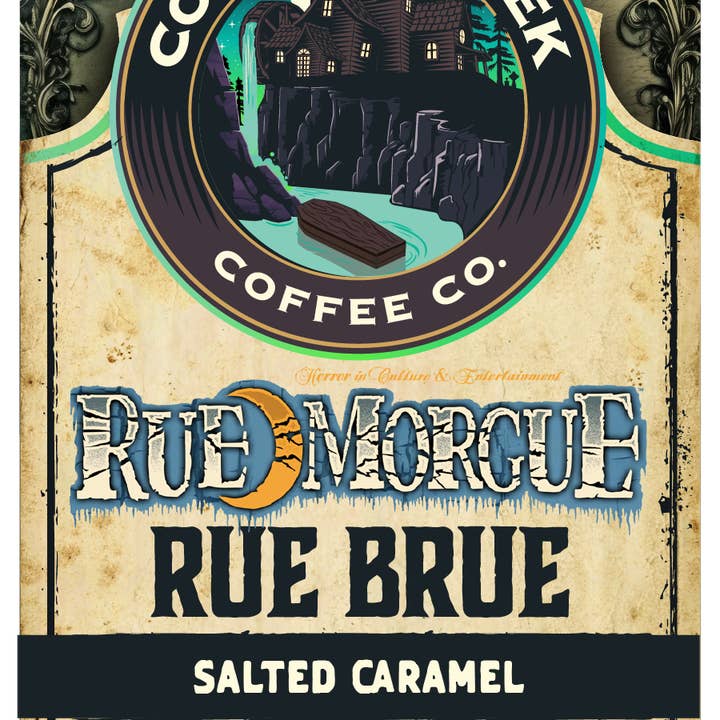 Coffin Creek Coffee - Wholesale Coffee Beans - Rue Brue - Salted Caramel Flavor