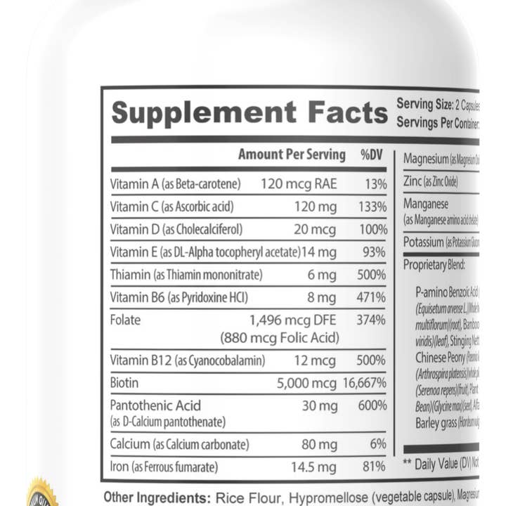 Herbal Extreme – wholesale Oral supplement/vitamin – Divinity - Hair, Skin And Nails