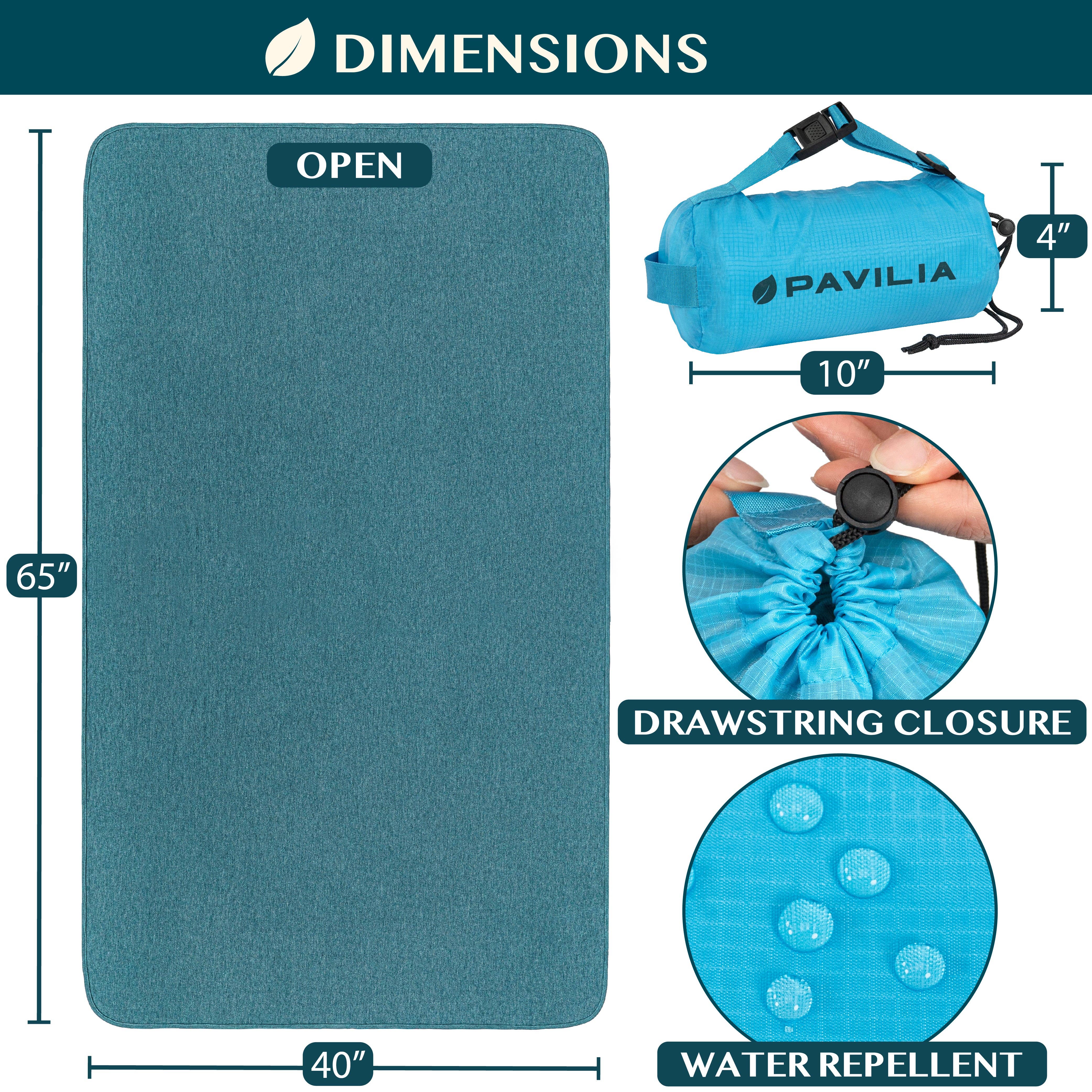 Pavilia - Wholesale Travel Blanket - Compact Travel Blanket with Bag18