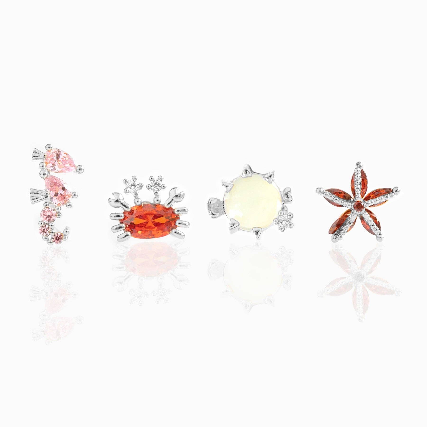 Girls Crew - Wholesale Jewelry Set - Under the Sea Stud Set6