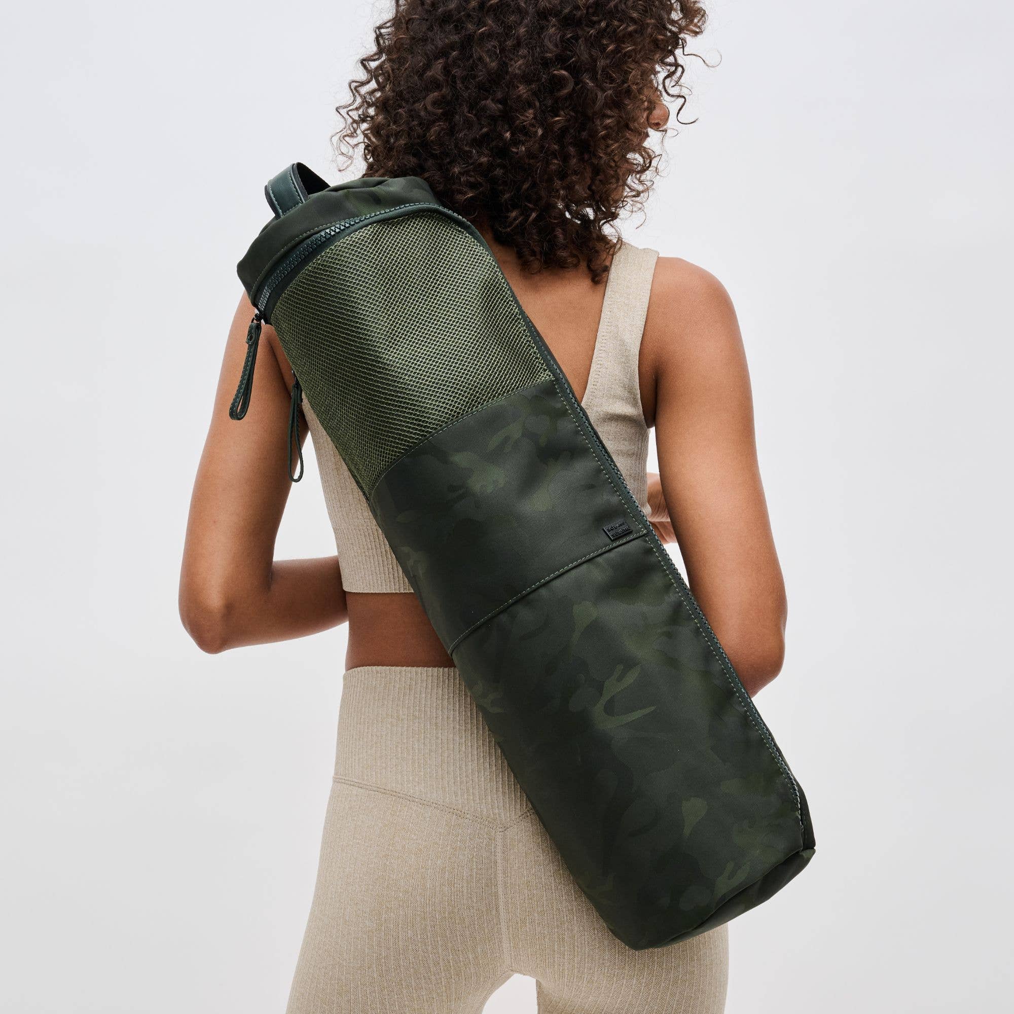 Sol and Selene - Wholesale Yoga-tas - Karma yogamat draagtasje met camo-print6