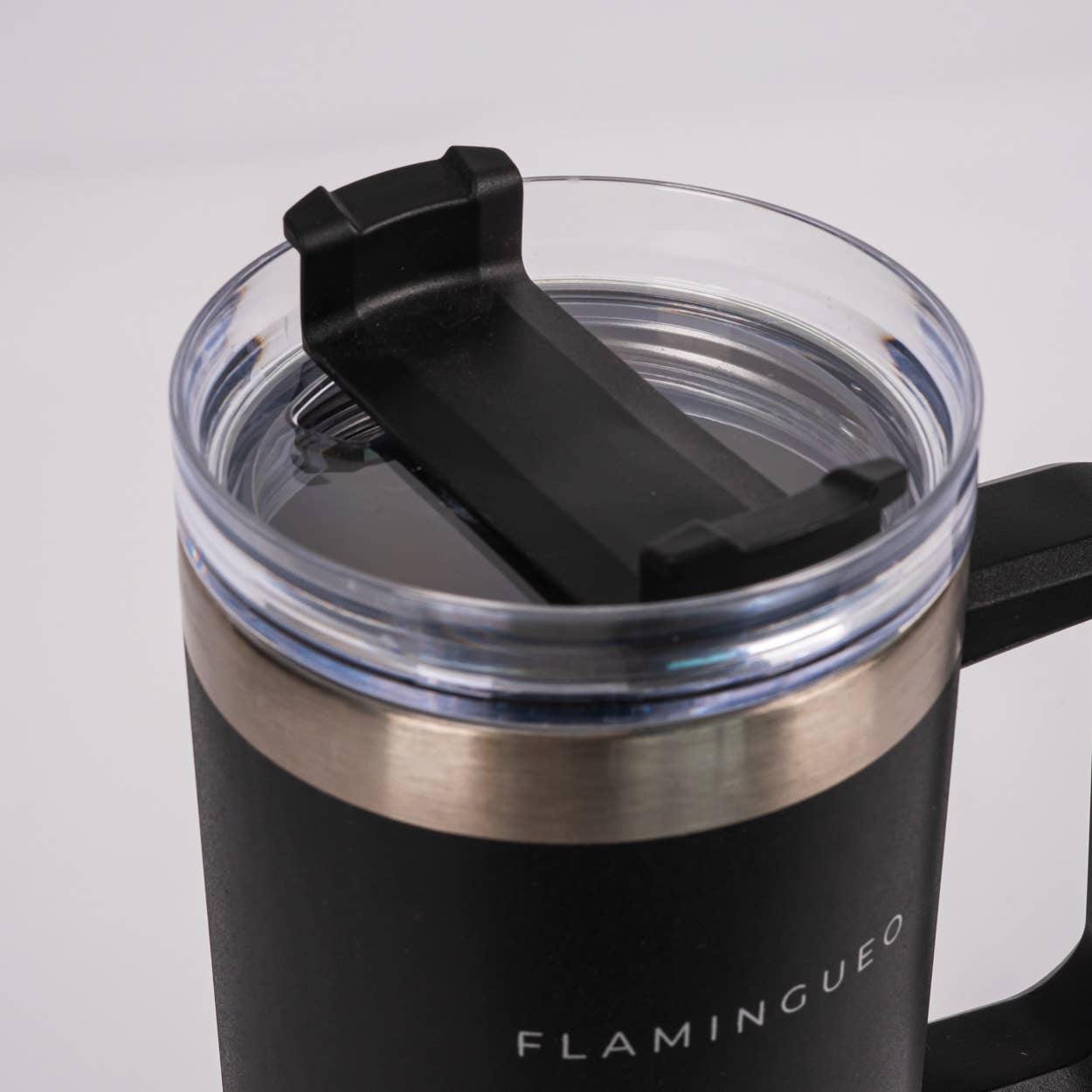 Flamingueo - Wholesale Insulated Mug/Tumbler - Black thermos bottle stainless steel 3