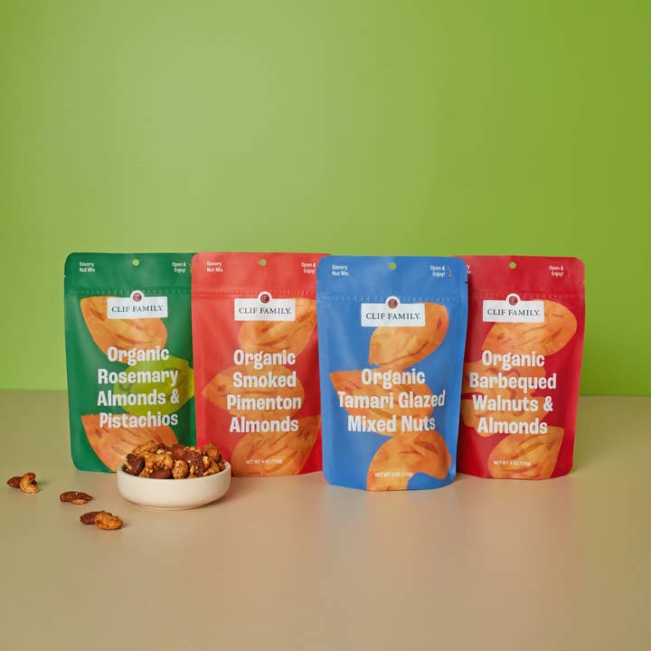 Clif Family Napa Valley, Certified B Corp Company - Wholesale Nuts - Organic Smoked Pimenton Almonds - Gluten Free3