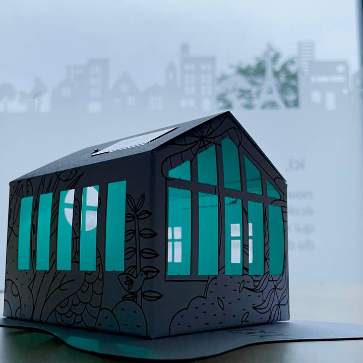 Litogami - Wholesale DIY Craft Kit - Casagami Greenhouse Solar Greenhouse Kit4