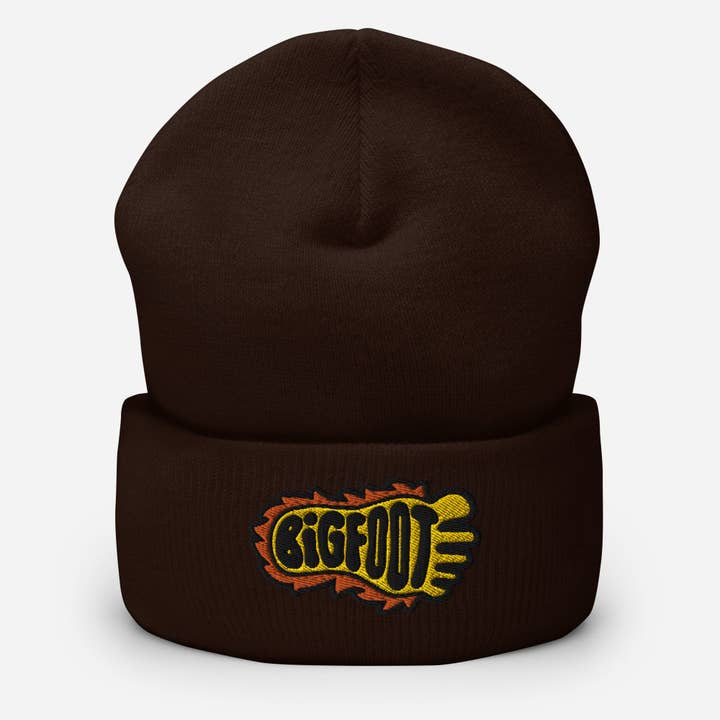 North Beast - Wholesale Beanie - Unisex - Bigfoot Big Foot - Cuffed Beanie
