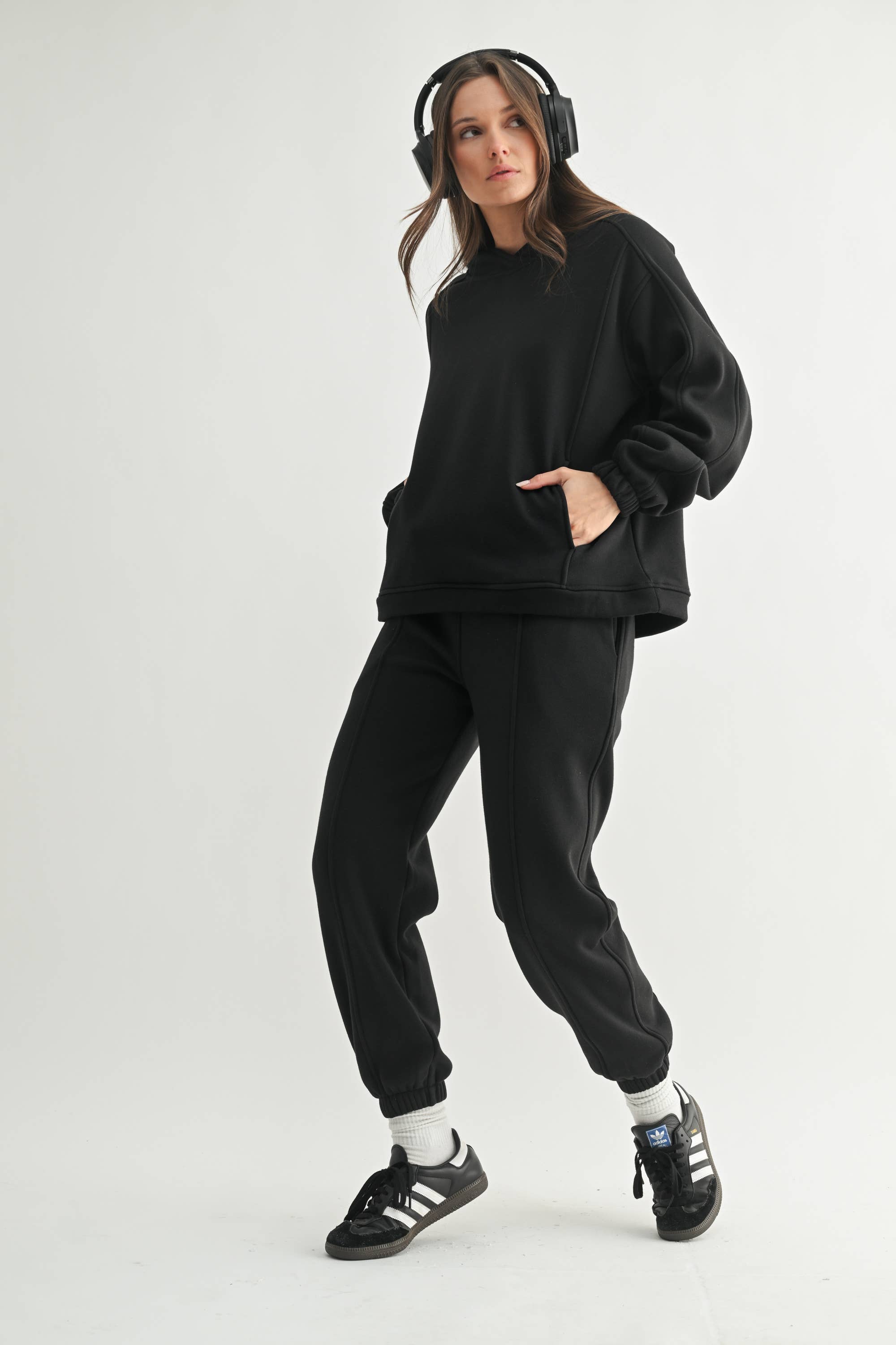 Mono B - Wholesale Athletic Sweatpants/Joggers - Women's - Brushed Fleece Sweatpants3