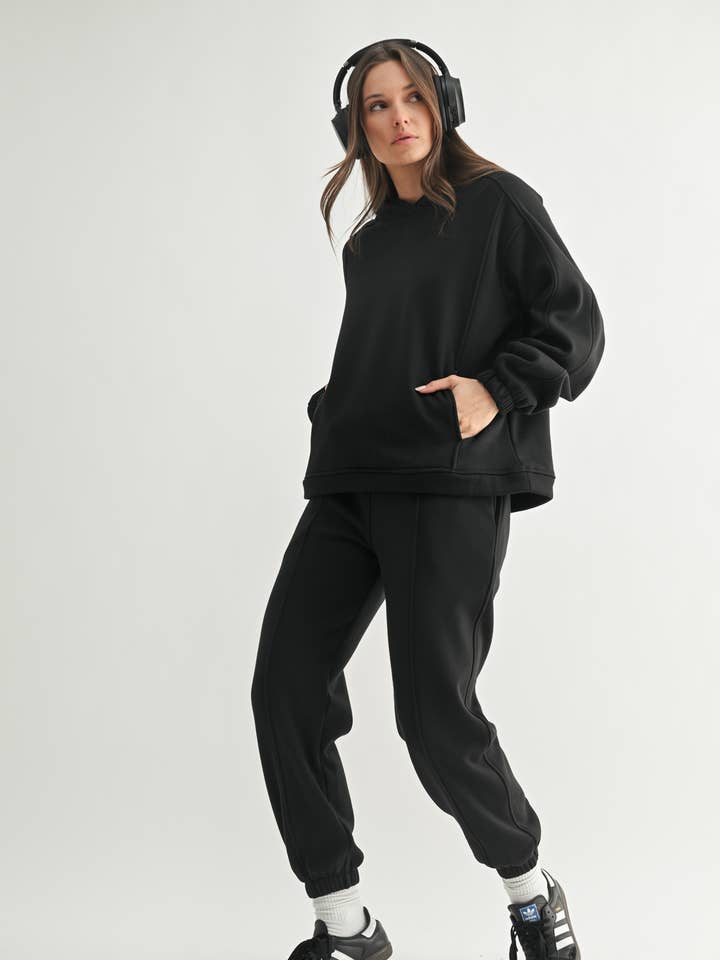 Mono B - Wholesale Athletic Sweatpants/Joggers - Women's - Brushed Fleece Sweatpants3