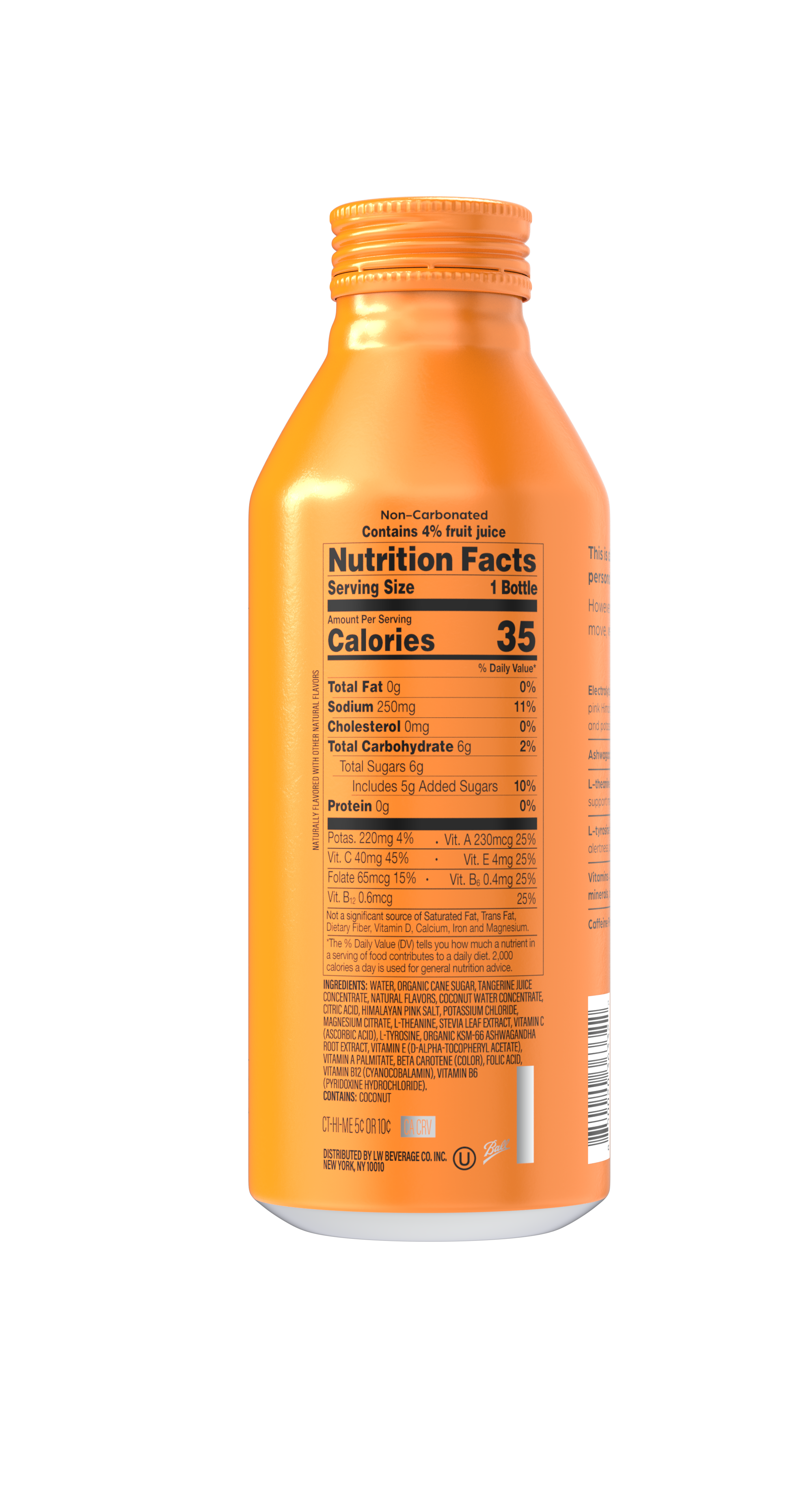 Local Weather - Wholesale Sports/Energy Drink - ORANGE CLEMENTINE (Case of 12)2