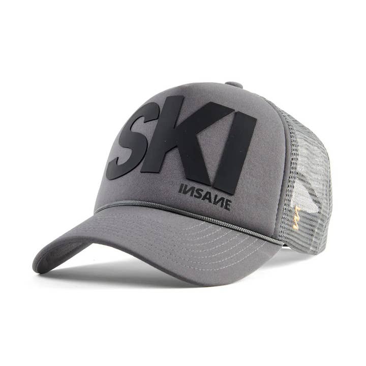 GORRA SKI TRUCKER DARK GREY & BLACK BRICK para venta al por mayor de INSANE