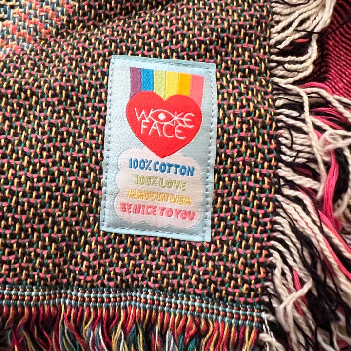 Wokeface - Wholesale Throw Blanket - Blanket - Strawbebby Strawberry Berry Rainbow Flower Cute4