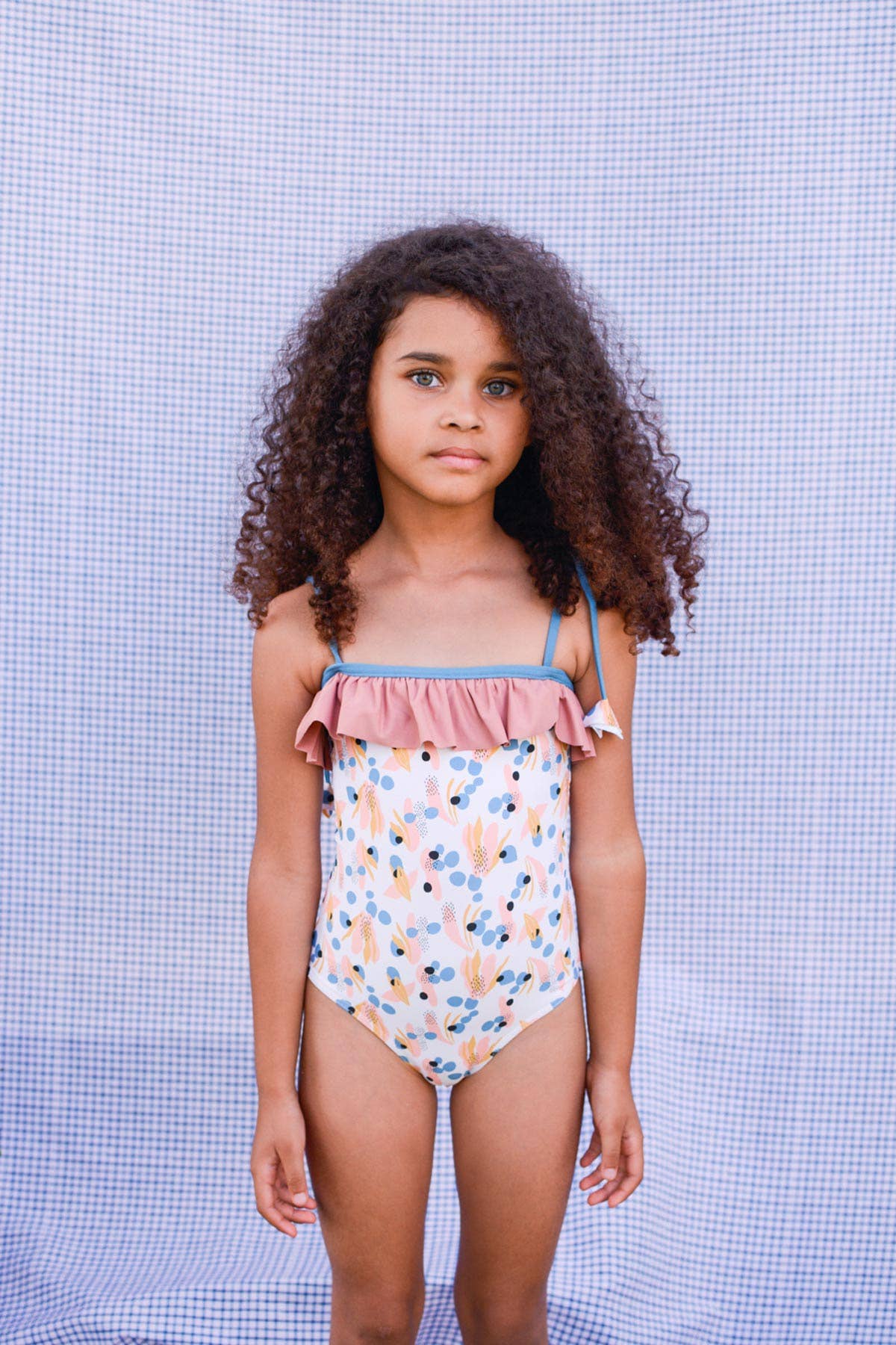 Koku Factory - Wholesale One Piece Swimsuit - Kids - MAHÉ TAMARINDO GIRLS' ECO SWIMSUIT0
