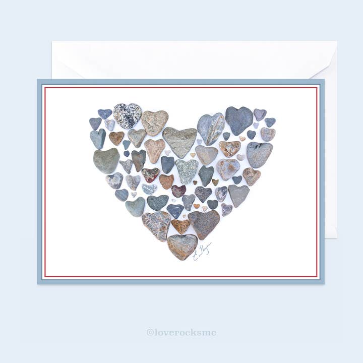 Carte d'amore | Carta Heart of Hearts per la vendita all'ingrosso da parte di Love Rocks Me®