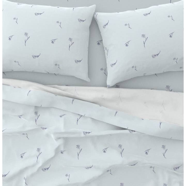 Cascading Florals Sheets for wholesale by Fox & Willow Design Studio