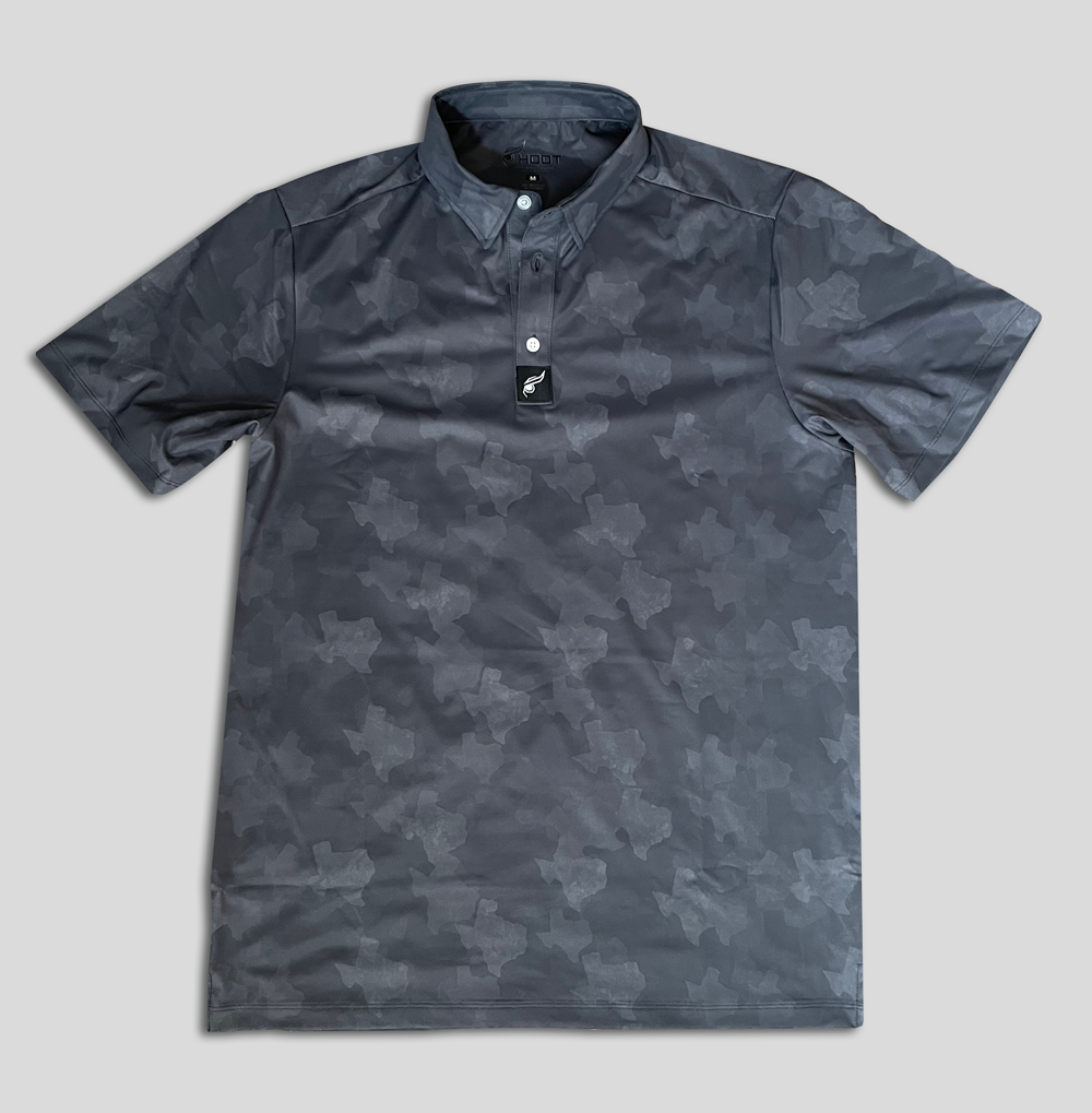 Hoot - Wholesale Polo - Men's - Blackout Performance Polo1