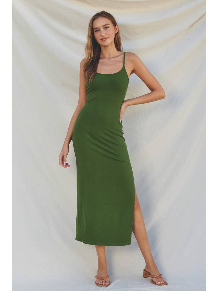 Dress Forum - Vente Robe – femme - Robe longue moulante en tricot côtelé (1)27