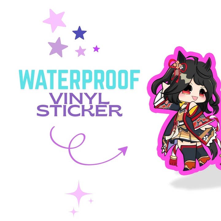 Naytendo - Wholesale Sticker - Kitasan Black Vinyl Sticker1