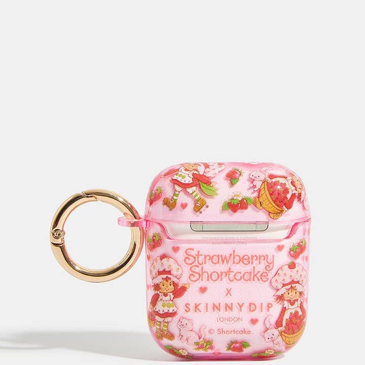 Skinnydip London - Wholesale Earphone/Headphone Case - Women's - Strawberry Shortcake x Skinnydip AirPods Case