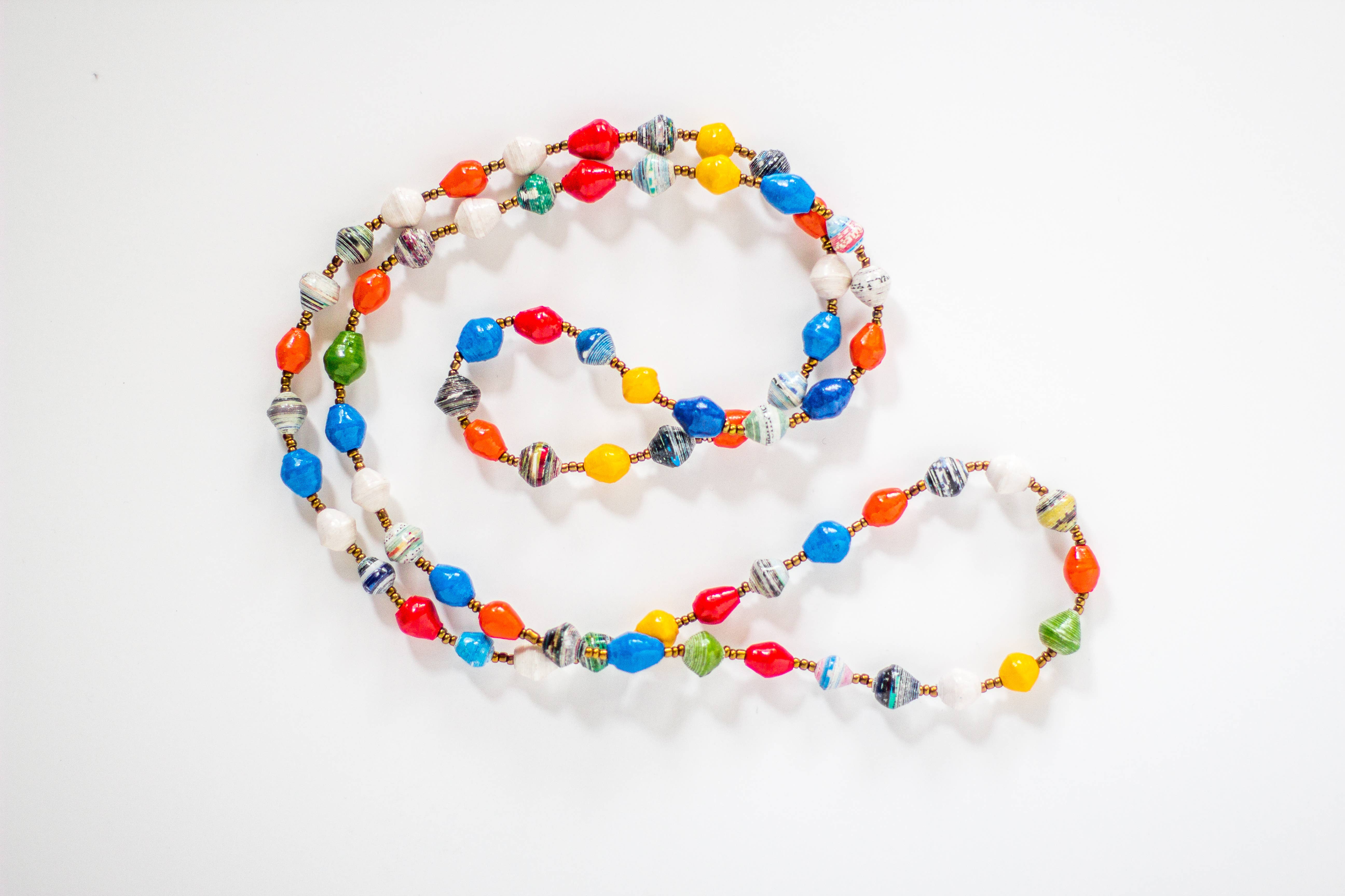 The Bead Project by TWOPU - Wholesale Beaded/Pearl Necklace - Traditional African Beads Necklace2