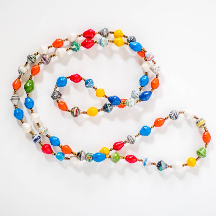 The Bead Project by TWOPU - Wholesale Beaded/Pearl Necklace - Traditional African Beads Necklace2
