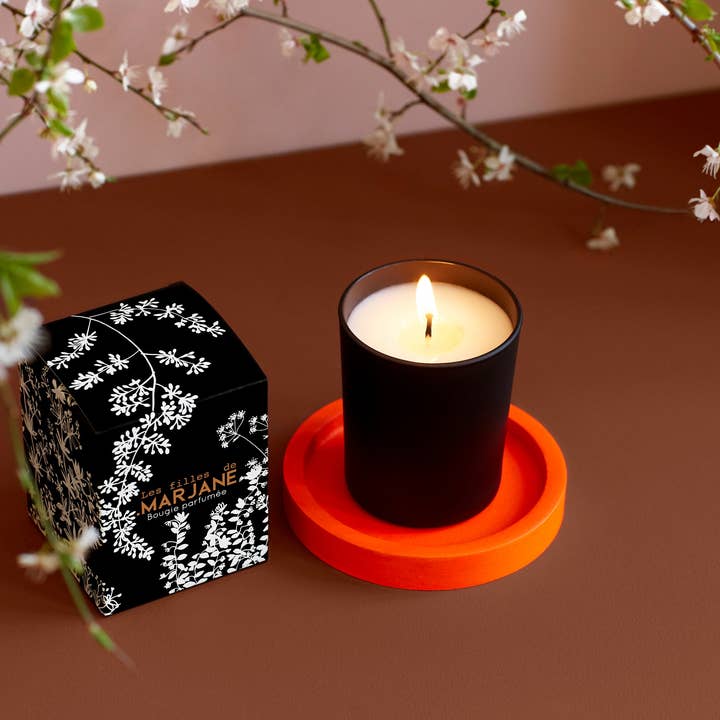 Candela profumata eco-design per la vendita all'ingrosso da parte di LES FILLES DE MARJANE