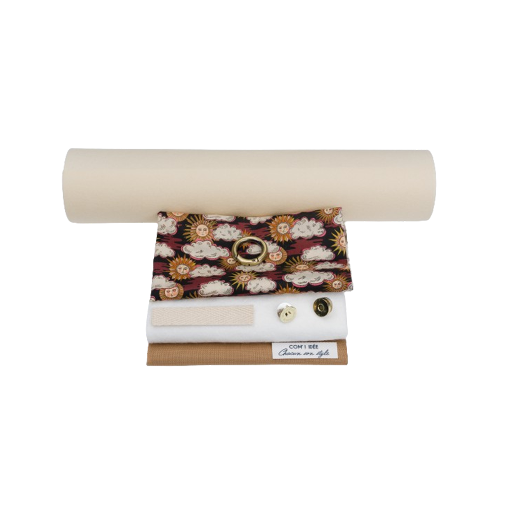 Com'1 Idée - Wholesale Craft Sewing Kit - Eyeglass case kit | Calypso2