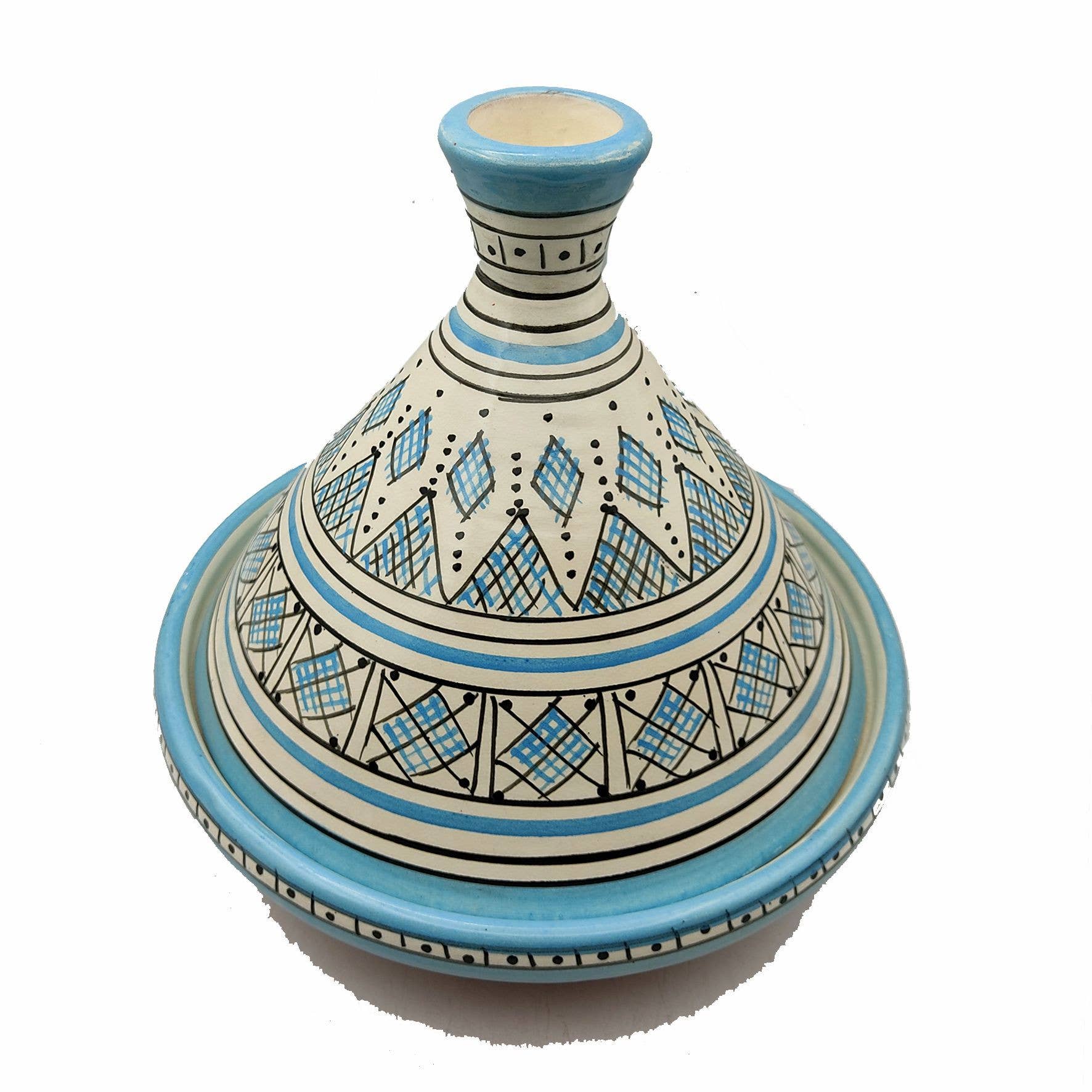 Etnico del Mondo - Wholesale Decorative Plate/Dish/Bowl - Moroccan Decorative Ceramic Tagine 28 cm #21