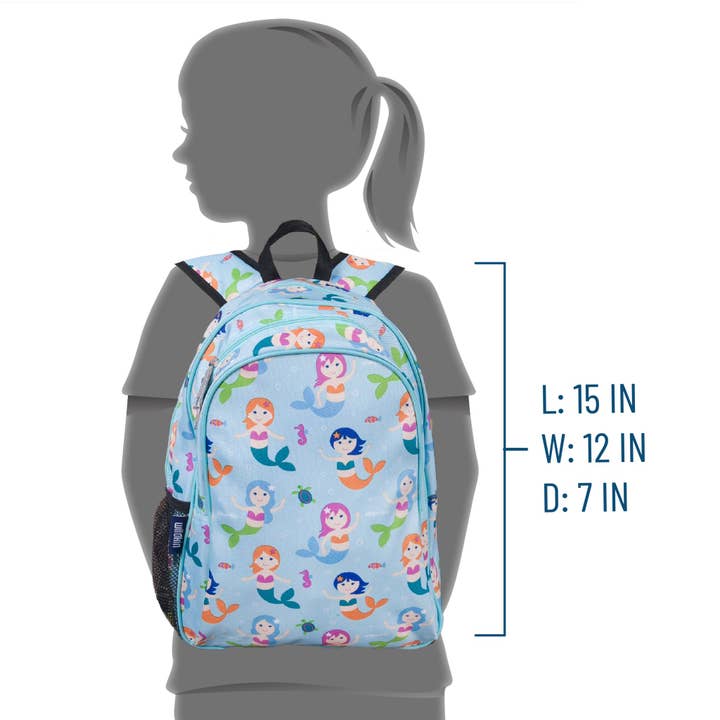 Wildkin - Wholesale Backpack - Kids - Mermaids Backpack - 15 Inch1